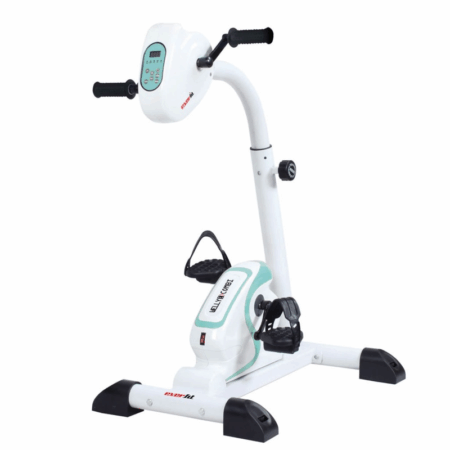 Vélo Combi Electrique Everfit – Blanc & Vert – WELLY-E-COMBI Tunisie