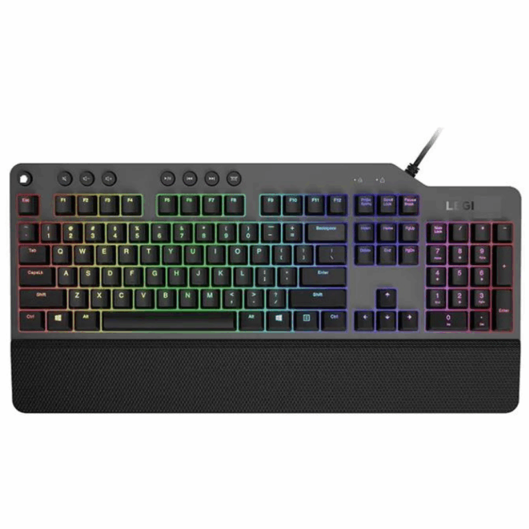 Clavier Filaire Gamer LENOVO K500 RGB Noir – GY40T26484 Tunisie