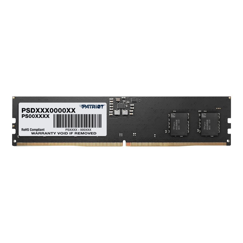Barette Mémoire Patriot SIGNATURE DIMM DDR5 CL40 32 GO 4800MHZ-  PSD532G48002 Tunisie