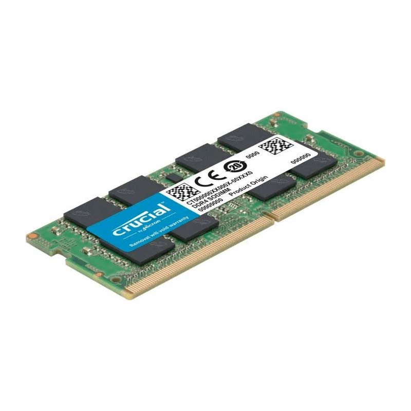 Barrette Mémoire Crucial 16 Go Sodim DDR4 3200Mhz PC4-25600 -MEM12087 Tunisie