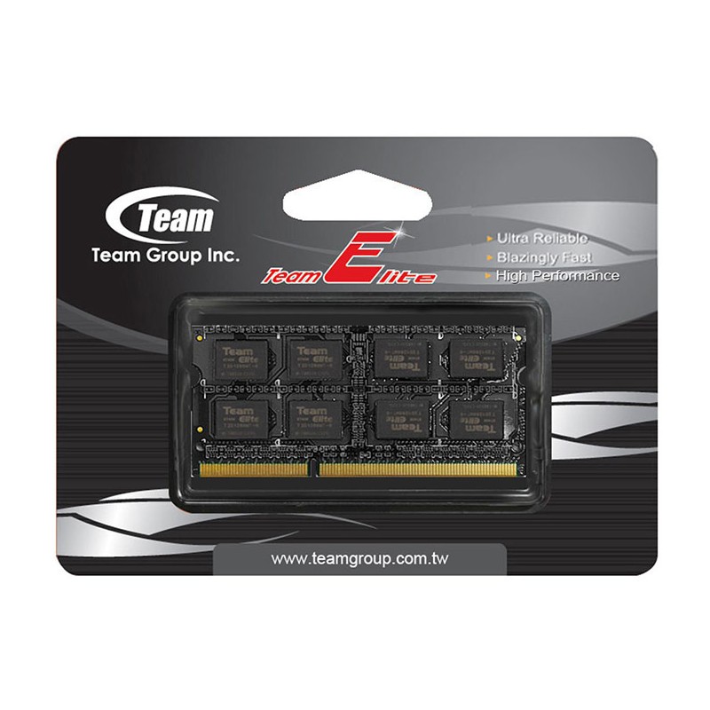 Barrette Mémoire Sodimm Team Group 4 Go DDR3L 1600 MHZ -TED3L4G1600C11-S01 Tunisie