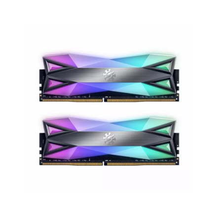 Barrette mémoire XPG Spectrix Dt60 Rgb 32gb (2x16gb) DDR4 3600mhz Cl18 Grey Tunisie