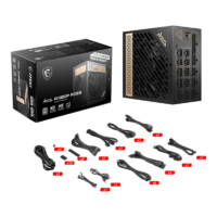 Bloc Alimentation MSI MEG Ai1300P PCIE5 1300W 80+Platinum Full Modulaire – 306-7ZP4A11-CE0 Tunisie