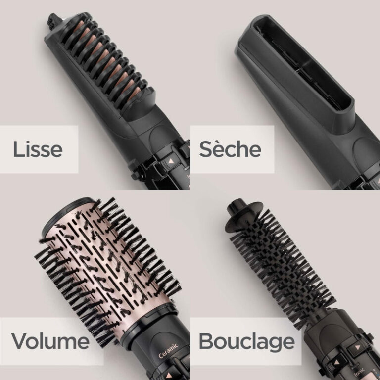 Brosse Soufflante Rotative BaByliss AS200E Noir Tunisie