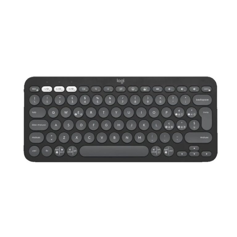 Clavier sans fil Logitech Pebble Keys 2 K380s – Graphite – 920-011803 Tunisie