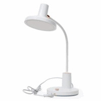 Lampe de bureau Filaire Platinet 10W -Blanc – PDL806 Tunisie