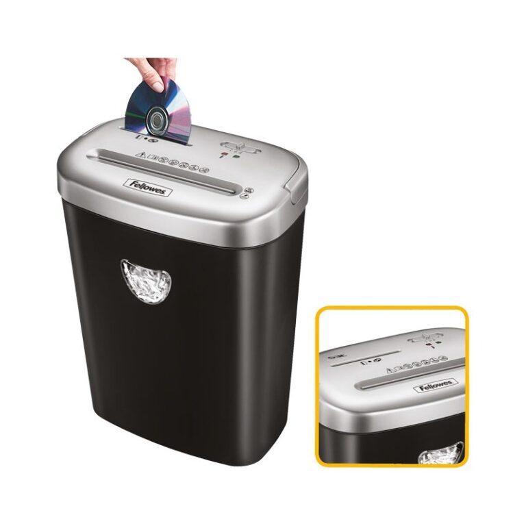 Destructeur De Papier Fellowes Powershred 53C Coupe croisée – 4653101 Tunisie