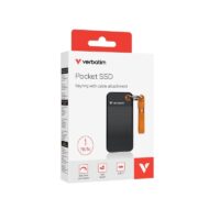 Disque Dur Externe Verbatim V-POCKET 1 To SSD Noir&Orange – 032193 Tunisie