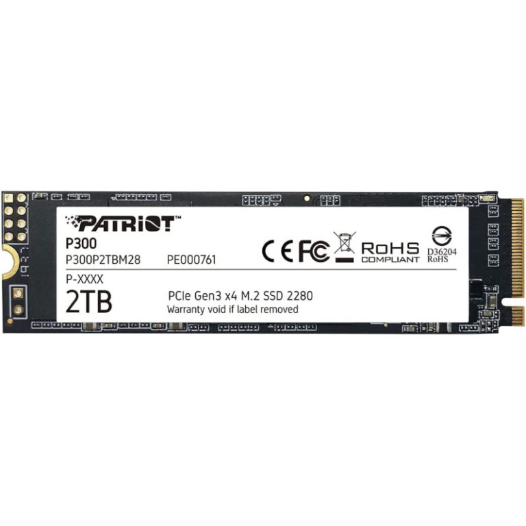 Disque Dur Interne Patriot SSD P300 2 To – P300P2TBM28 Tunisie
