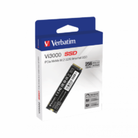 Disque Dur Interne VERBATIM Vi3000 256Go SSD NVMe M.2 2280 – 049373 Tunisie