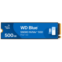 Disque Dur Interne WESTERN DIGITAL SN580 500Go SSD PCIe Bleu – WDS500G3B0E Tunisie