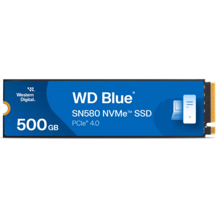 Disque Dur Interne WESTERN DIGITAL SN580 500Go SSD PCIe Bleu – WDS500G3B0E Tunisie