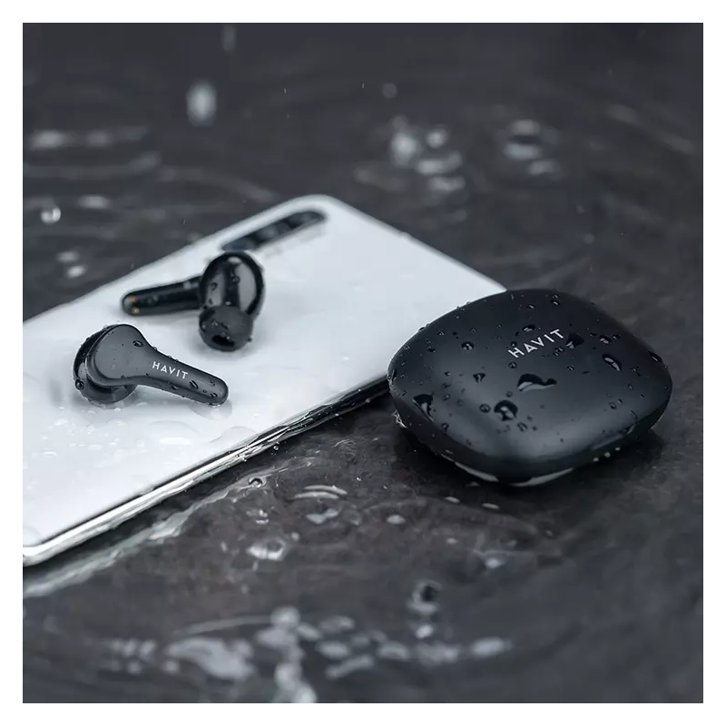 Écouteurs Sans Fil HAVIT Earbuds TW959 IPX4 Noir – TW959-BK Tunisie