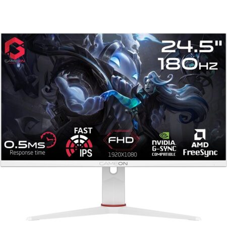 Ecran Gamer GAMEON  24” FHD IPS180HZ – Blanc -GOA24FHD180IPS Tunisie