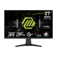 Ecran Gaming MSI MAG 275QF 27″ WQHD IPS 180 Hz Noir – 9S6-3CE21M-022 Tunisie