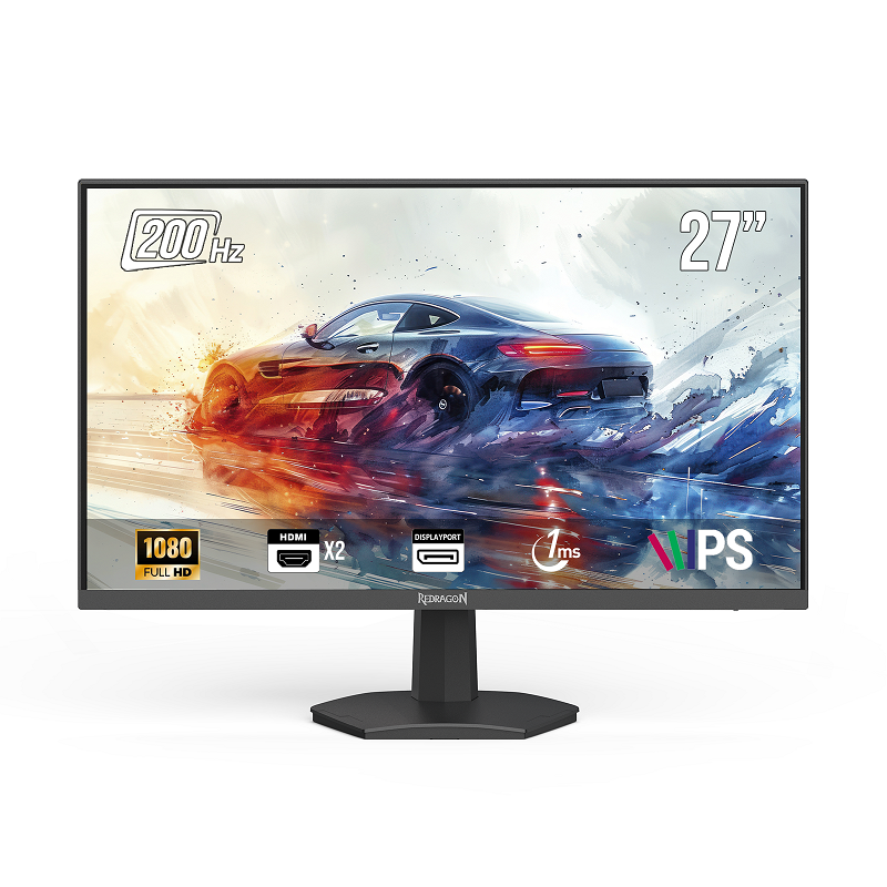 Ecran Gaming Redragon Mirror III 27″ Full HD 200Hz Noir – GM27X5IPS-III Tunisie