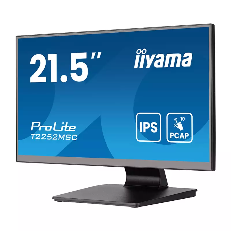 Ecran Tactile IIYAMA ProLite T2252MSC-B2AG 21.5” Full HD IPS 60Hz Noir – T2252MSC-B2AG Tunisie