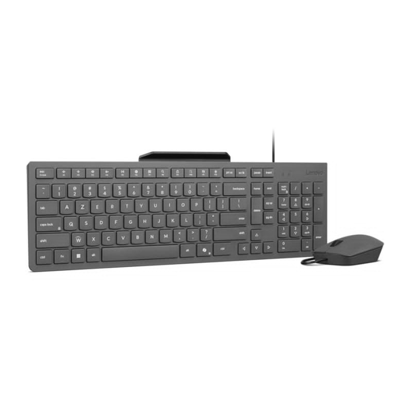 Ensemble Clavier + Souris Filaire LENOVO 310 USB-A Combo Noir – GX31R09779 Tunisie