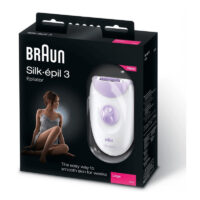 Épilateur Électrique Braun Silk-épil 3 SE3-000 Blanc & Violet Tunisie