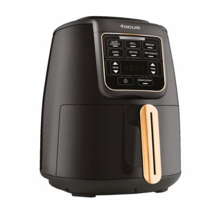 Friteuse à Air Numérique & Grill Focus 4 L FM.3601C Noir & Gold Tunisie