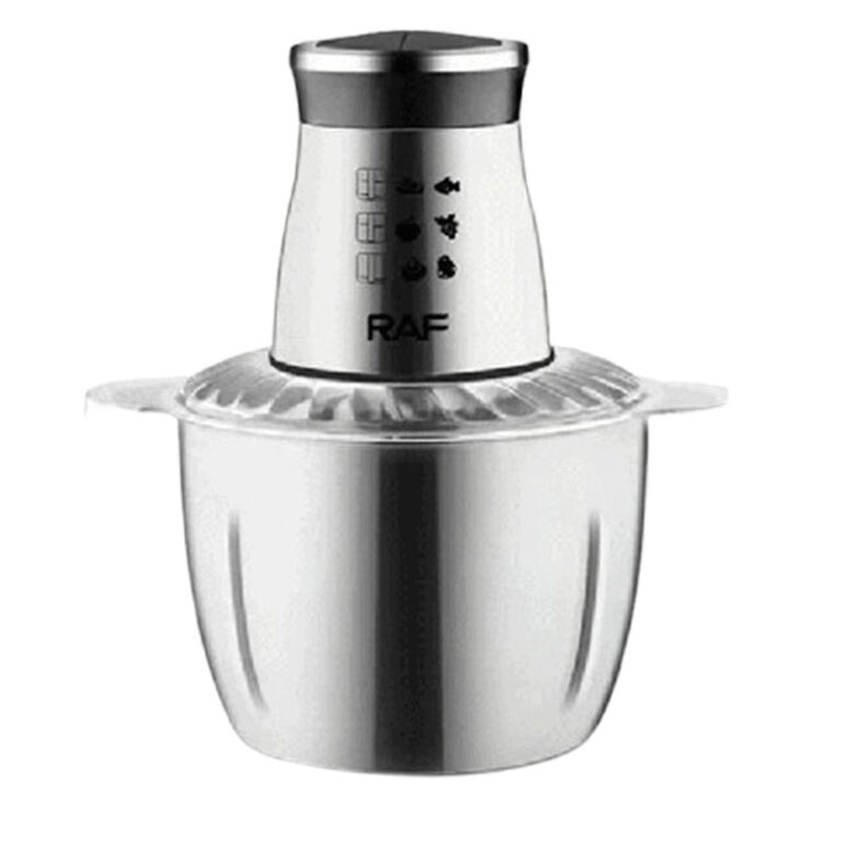 Hachoir Électrique RAF R.7030 1000 W Silver Tunisie