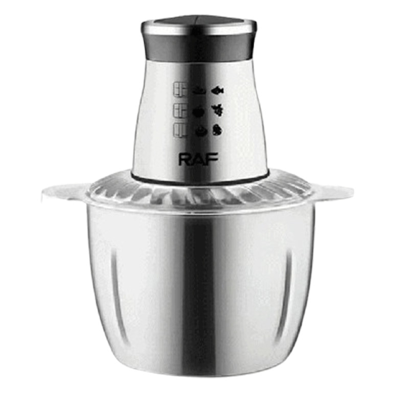 Hachoir Électrique RAF R.7030 1000 W Silver Tunisie