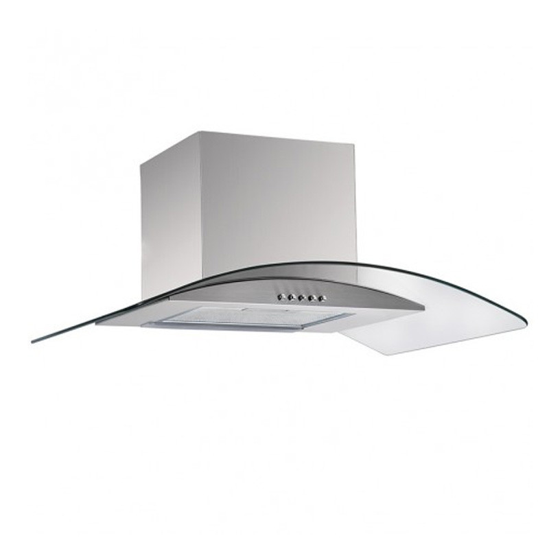 Hotte Décorative FRANCO 90cm Inox-Vitre FR 36 90X Tunisie