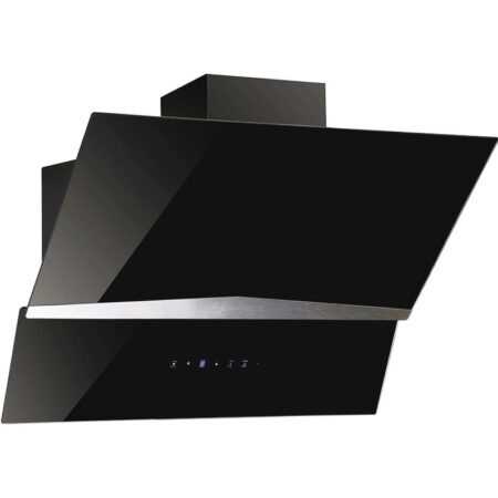 Hotte Incliné 2 Vitres Franco 60cm Contrôle Tactile + commande Noir FR1060 Tunisie