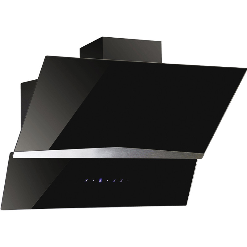 Hotte Incliné 2 Vitres Franco 60cm Contrôle Tactile + commande Noir FR1060 Tunisie