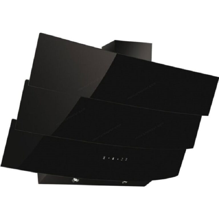 Hotte Incliné 3 Vitres Franco 60cm Contrôle Tactile + commande Noir FR1063 Tunisie