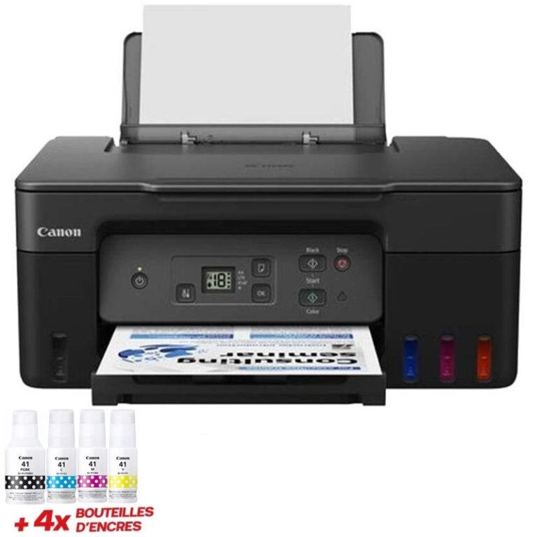 Imprimante Multifonction CANON G2470 PIXMA 3En1 Couleur Noir – G2470 Tunisie