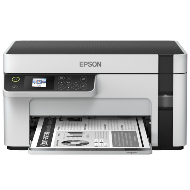 Imprimante à réservoir intégré Epson Ecotank ET-M2120 3 en 1 Monochrome Wi-Fi – C11CJ18403 Tunisie