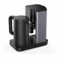 Machine à Café Et Bouilloire 2en1 WKM 1600W Noir Tunisie