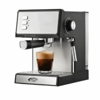 Machine à Café Expresso Prova 1,8 L 850W PE-666GD Noir & Inox Tunisie