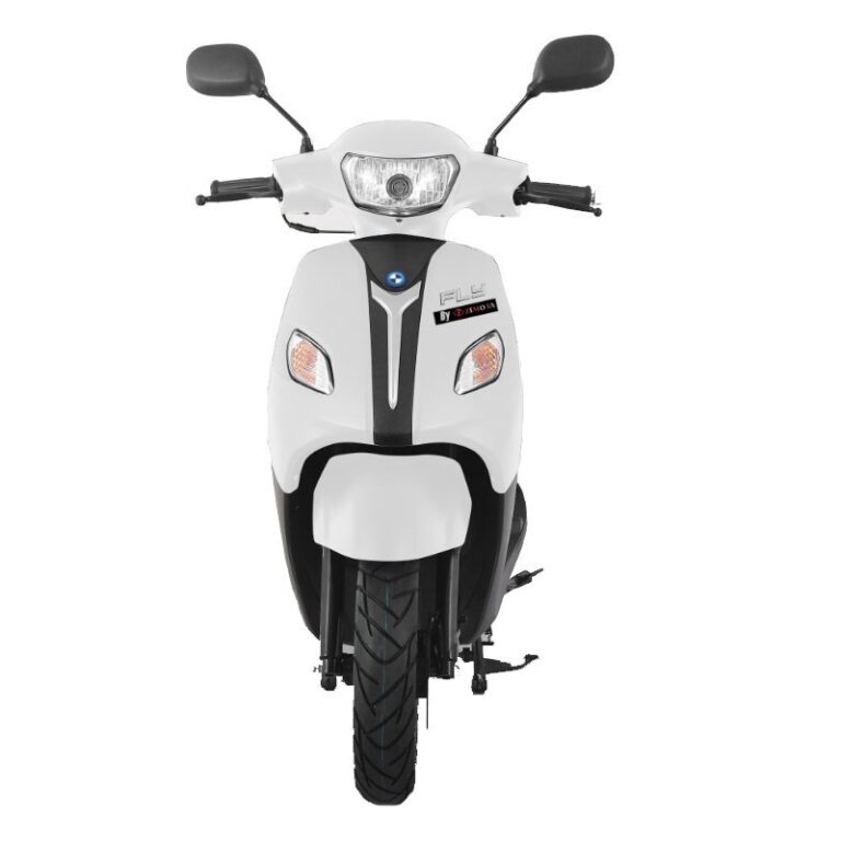 Scooter Zimota Fly 49cc – Blanc Tunisie