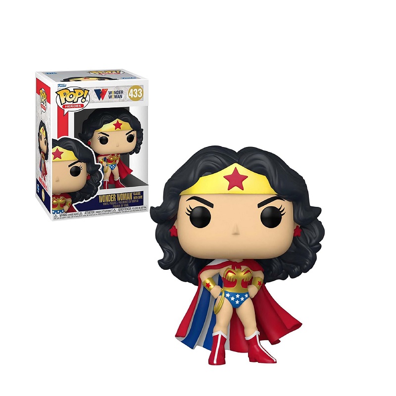 Funko POP Heroes: WW 80th-WW Classic W-Cape Tunisie