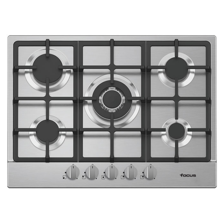 Plaque de Cuisson Focus F.478X 5 Feux 70 cm Inox Tunisie