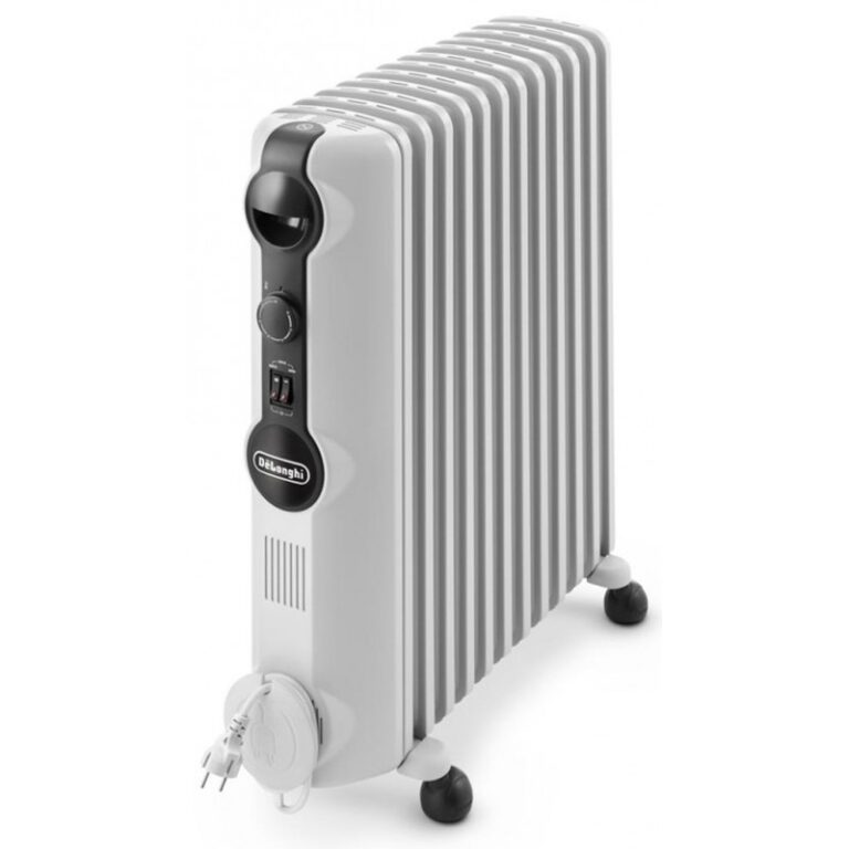 Radiateur Bain d’huile Delonghi 12 Éléments 2500 W TRRS1225 Blanc Tunisie