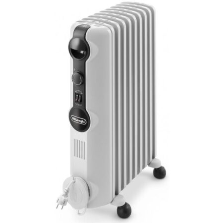 Radiateur Bain d’huile Delonghi 9 Éléments 2000 W TRRS0920 Blanc Tunisie