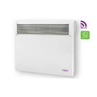 Radiateur Electrique Convecteur Smart HeatEco Cloud TESY 2000 W Blanc Tunisie