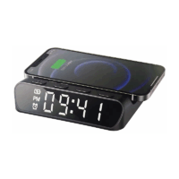 Station De Charge Sans Fil Avec Réveil d’alarme Havit W3031 Noir Tunisie