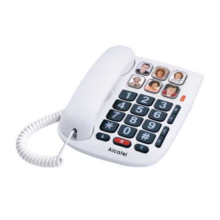 Telephone Fixe Alcatel TMAX 10 Blanc – TMAX10 Tunisie