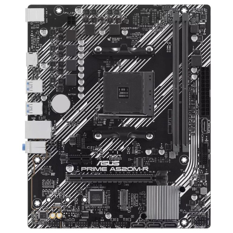 Carte Mère ASUS PRIME A520M-R AM4 – 90MB1H60-M0EAY0 Tunisie