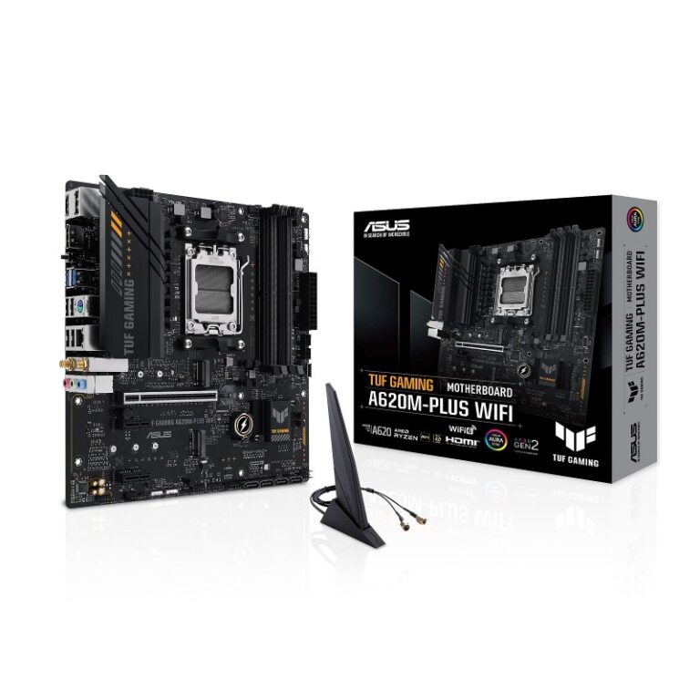Carte Mère ASUS TUF GAMING A620M-PLUS WIFI – 90MB1F00-M0EAY0 Tunisie