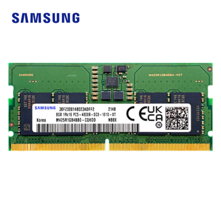 Barrette Mémoire Samsung Sodimm 8 Go DDR4 4800mhz – SAM-DDR5-8GB Tunisie
