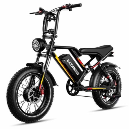 Bicyclette Électrique Ecoride Er2-v2 500w – Noir – EC-ER2 Tunisie