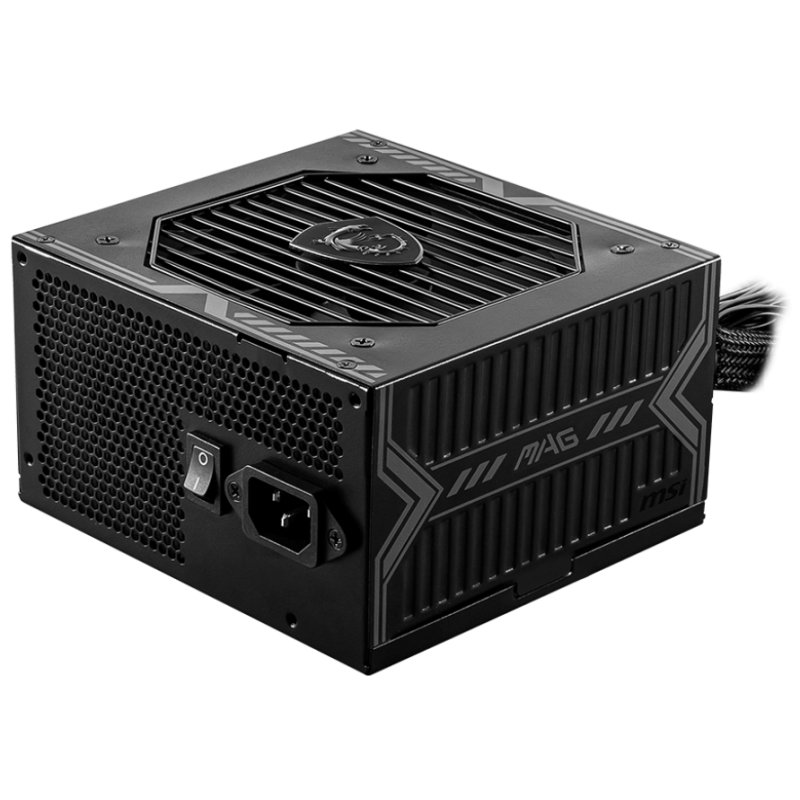 Boîte D’alimentation Msi Mag A750bn Pcie5  750w  80 Plus Bronze -Noir – 306-7ZP2C11-CE0 Tunisie