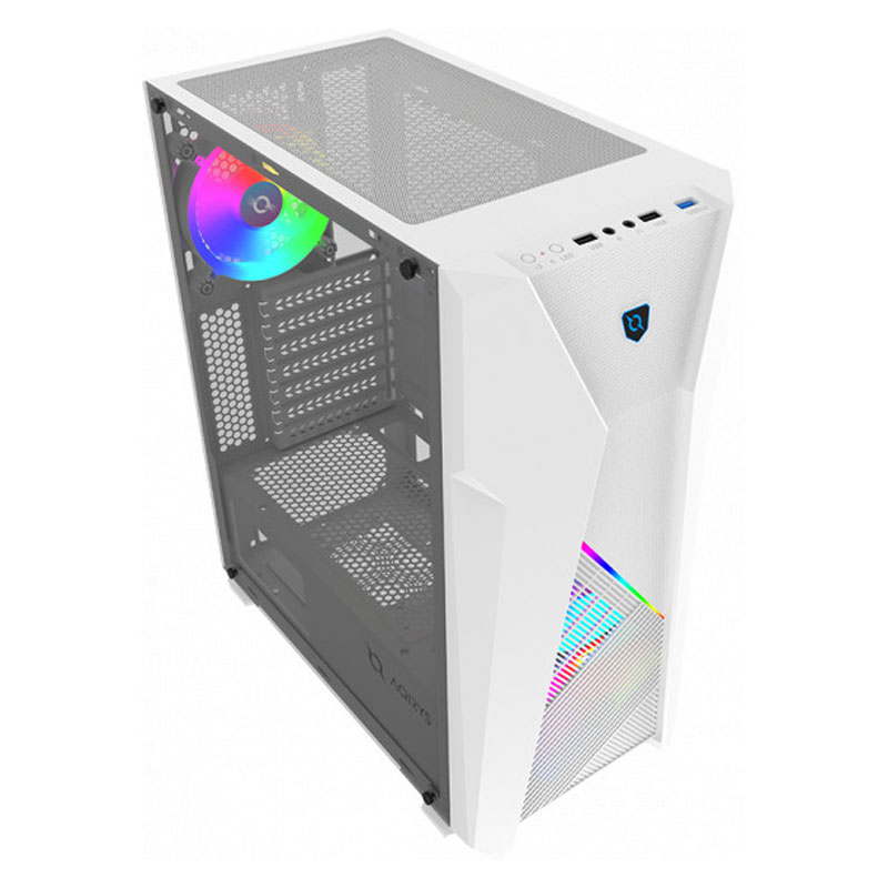 Boitier Gamer Moyen Tour AQIRYS Canopus ARGB – Blanc – AQIRYS-CANOPUS-W Tunisie