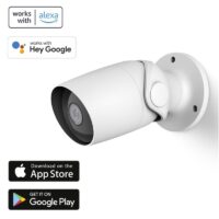 Caméra de surveillance Hama WLAN 1080p – Blanc -176576 Tunisie