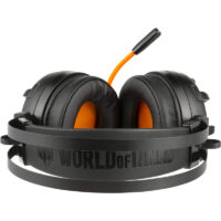 Casque Micro Gaming Konix WOT GH-60 7.1 VIB – Noir & Orangé Tunisie